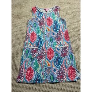 Lilly Pulitzer Little Lilly Classic Shift Dress Girls L Courtney Let Minnow